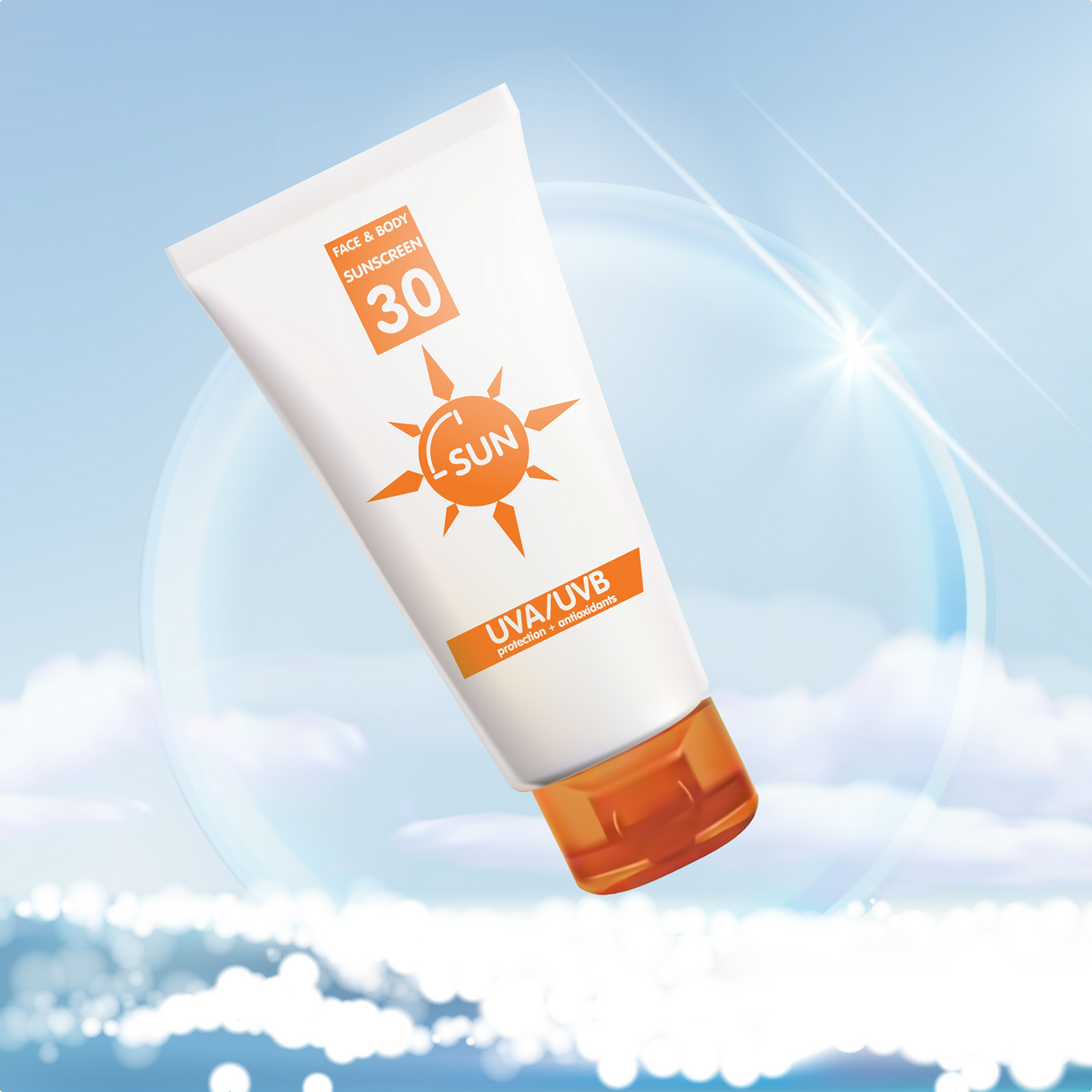 Morning Shine UV Defense Cream – Brightening Sunscreen with Vitamin C & SPF 50+ Protection