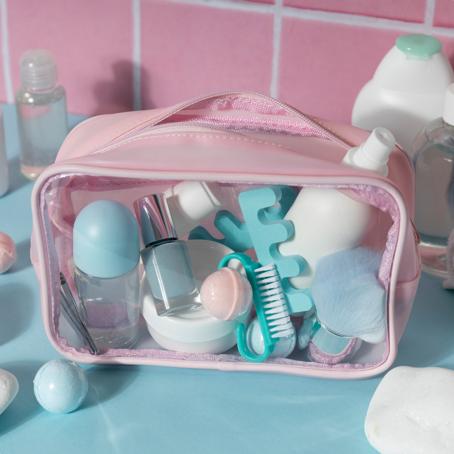 JoyPouch Travel Care Kit – Mini Hygiene Set for Kids & Family