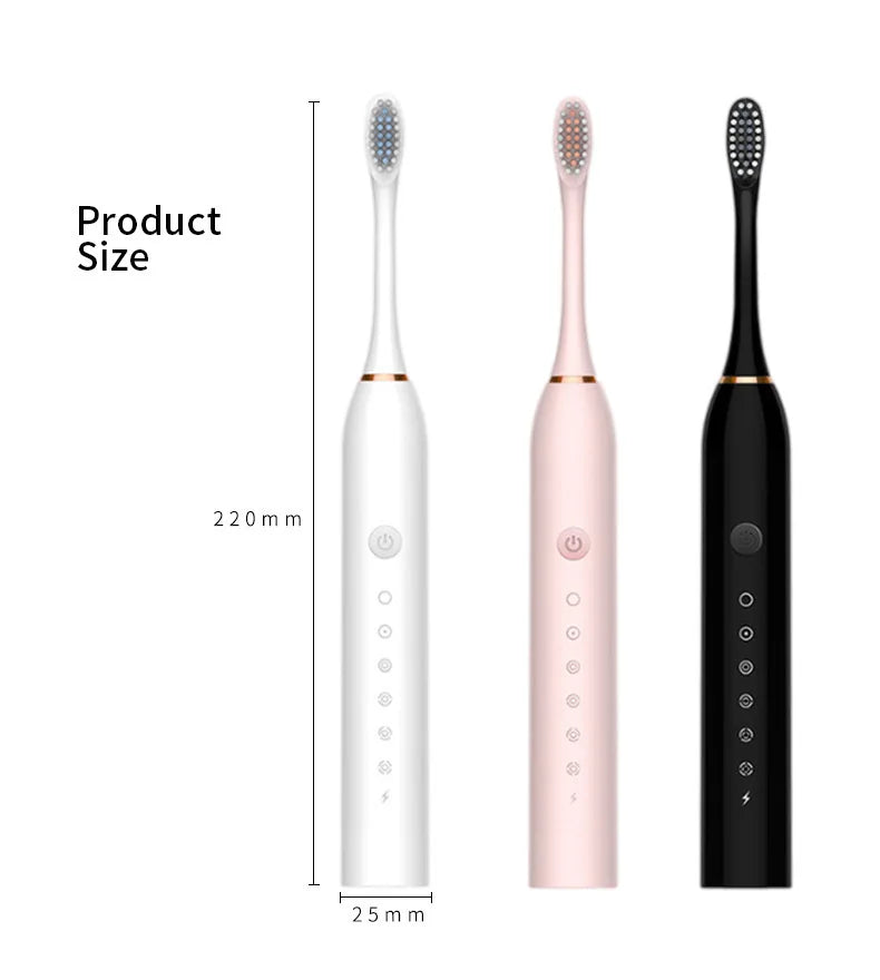 Automatic Electric Toothbrush Adult CHILDREN'S Universal Soft-bristle Toothbrush Charging Six-speed Automatic Toothbrush