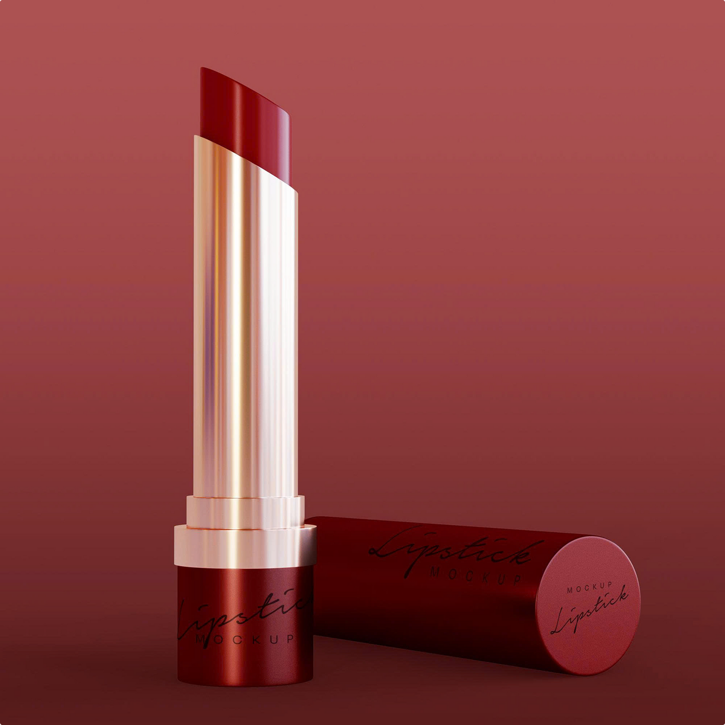 SilkWhisper Matte Lipstick – Hazel Blush Harmony