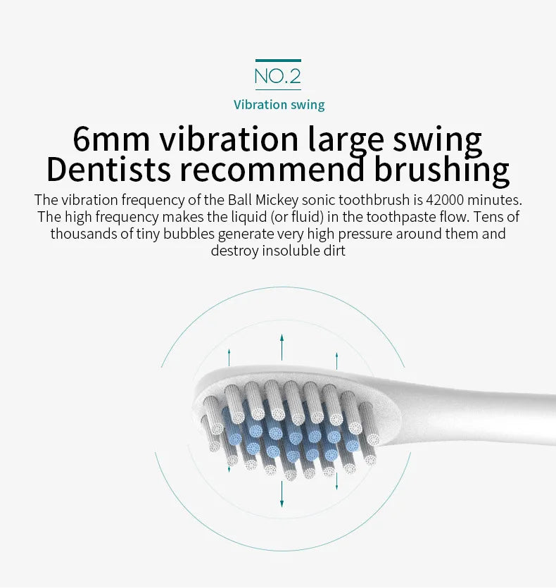 Automatic Electric Toothbrush Adult CHILDREN'S Universal Soft-bristle Toothbrush Charging Six-speed Automatic Toothbrush